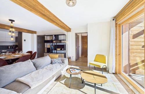 La Rosiere Apartamento | Appartement T4 moderne, 8-10 pers, proche pistes, parking, wifi - FR-1-398-672