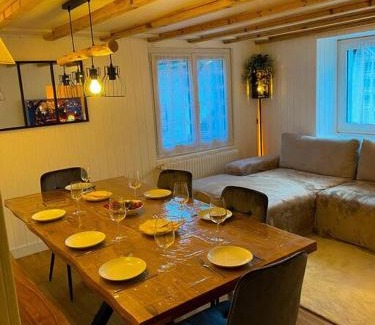 Randogne Apartamento | Appartement typique avec Carnotzet