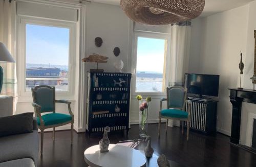 Granville Apartamento | Appartement Villa Chausey, vue sur le port