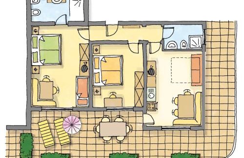 Feldthurns Apartamento | Appartements Kerschbaumer