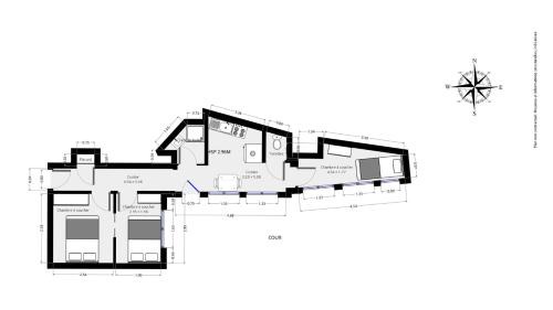 Saint-Merri Apartamento | Appartements Marais proche du Theatre Renard