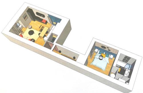 Talensac-Pont Morand Apartamento | Appartistic - Appartement des artistes