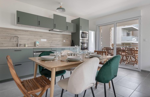 Pornic Apartamento | Planta baja. 6 personas. centro de Pornic