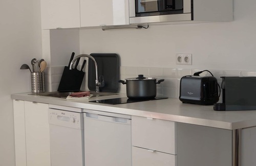 Portbail Apartamento | NUEVO- Apartamento 2 Piezas de 25m² para 2 personas en el primer piso con vista al mar