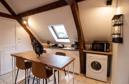 Vernon Apartamento | Appt cosy coeur historique+park, 5mn gare Vernon