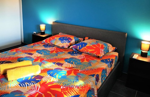 Etang Sale Les Bains Apartamento | Appt "leu Bleu" vue sur L'océan Indien - St-leu