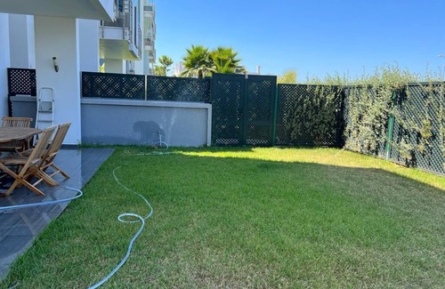 Cherrat Apartamento | Appt with garden level 200m2,EDEN ISLAND, beach, swimming pools, security.