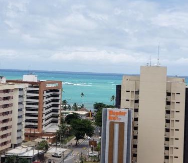 Jatiuca Apartamento | Apt 2 quartos acomoda 10 pessoas a 450 metros da praia de Jatiúca