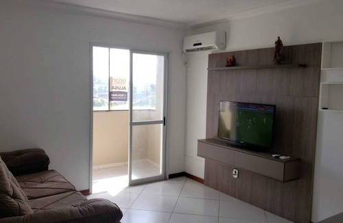 Sao Jose Apartamento | Apt 3 d 95 m2 with 3 air tv wifi large 24 hour concierge