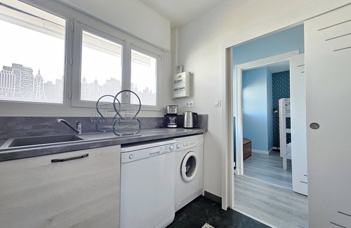 Pontaillac Apartamento | Apt 4 Pers, 1 min de la Plage, Parking Privé