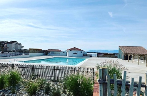 Le Barcares Apartamento | Apto 4 piezas, 8 pers, piscina, tenis, aparcamiento incluido - Port Barcarès