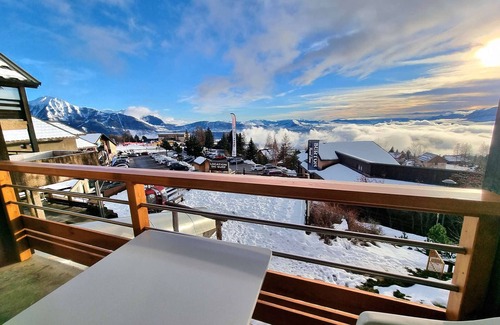 Saint-Michel-de-Chaillol Apartamento | Apto 6 pers, balcón sur, centro estac., mascotas, parking, WiFi, lavavajillas