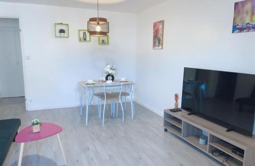 Fontenay-le-Comte Apartamento | Apt 67m2 hyper centre: 2 chambres, cuisine TV wifi
