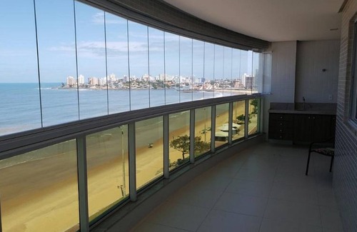 Praia do Morro Apartamento | Apt Beira Mar.luxo, w / 3 Rooms / 1 suite, w / 2 Garage