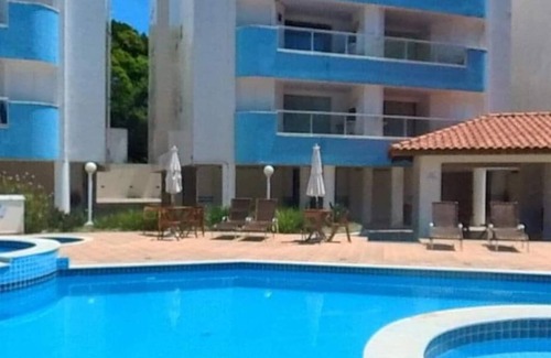 Praia da Enseada Apartamento | Apt Condominium in Enseada, Air cond, swimming pool, 100 m from the sea