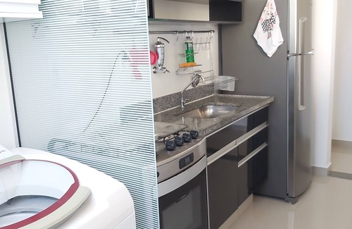 Ribeirao Preto Apartamento | Apt. piso de 2 dormitorios (Wi-Fi) Fácil acceso al RibeiraoShopping.