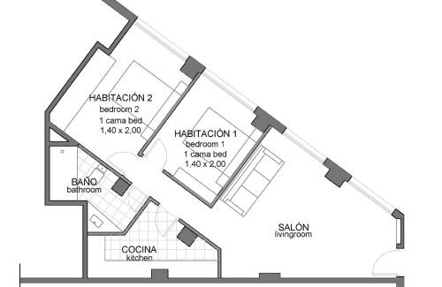 Algorta Apartamento | Apt in Neguri, 5 min from the beach & metro