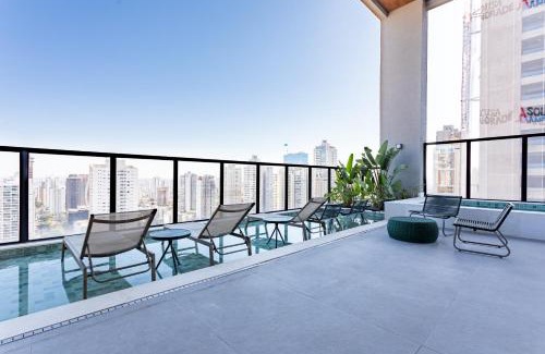 Setor Bueno Apartamento | Apt Novo 20º Andar, Perto de Tudo!