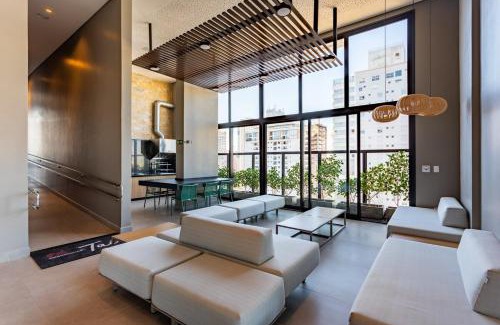 Setor Bueno Apartamento | Apt Novo 20º Andar, Perto de Tudo!