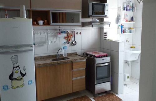 Mirim Apartamento | apto con vistas al mar local cerca de las colonias de vacaciones y estatuas de Iemanjá