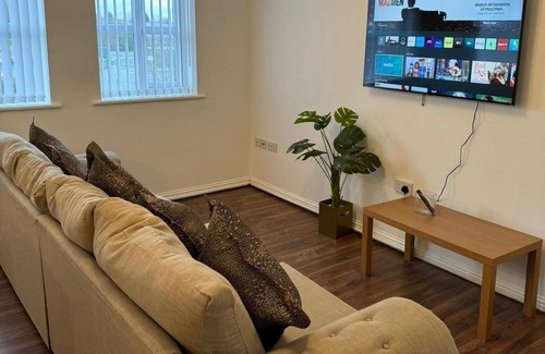 Cheetham Hill Apartamento | Apt Sleeps5-parkg-netflix-near City Centre/etihad
