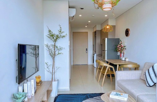 Thang Tam Condominio | Apt TheSong 1Br corner job ,nice view, lake