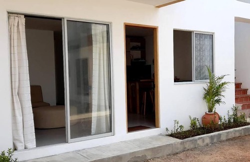 San Bernardo del Viento Apartamento | Apto 1er piso frente a la playa y con piscina