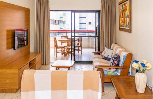 Tupi Apartamento | Apto 3 quartos, 100m da praia, piscina e churrasqueira