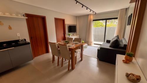 Barreira do Boqueirao Apartamento | Apto a 100m da praia c 2 suites, Wi Fi e Piscina