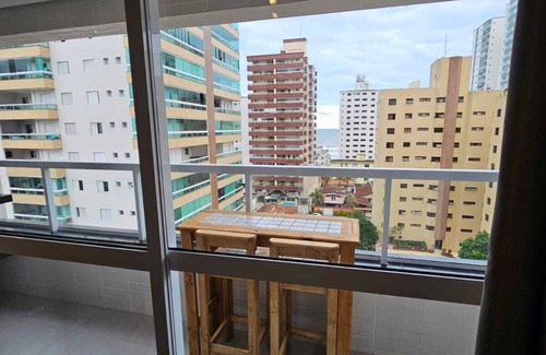 Caicara Apartamento | Apto na Praia Grande SP 1 Quadra da Praia 5 Adultos e 1 Criança Lazer Liberado