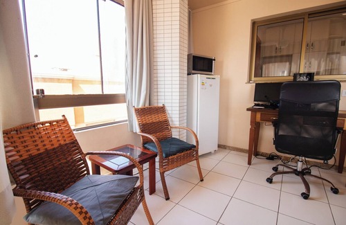 Capao da Canoa Apartamento | Apto c churrasq, piscina e wi-fi a 200m da praia
