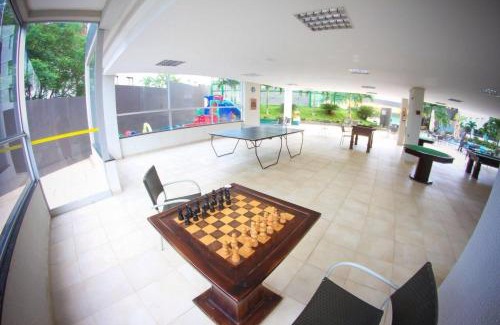 Pousada do Rio Quente Apartamento | Apto com 3 Suítes, linda vista e ótima área de lazer - até 10 pessoas