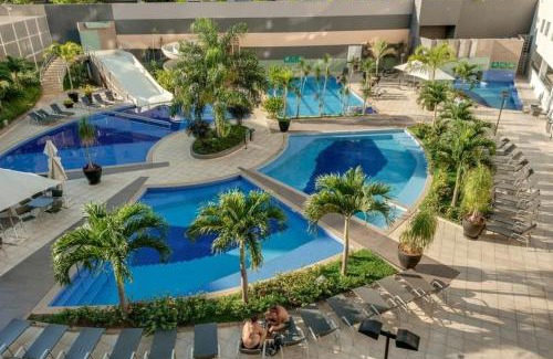 Pousada do Rio Quente Apartamento | Apto com 3 Suítes, linda vista e ótima área de lazer - até 10 pessoas