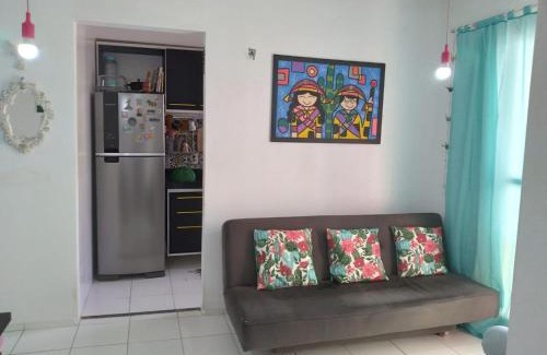 Sao Jose de Ribamar Apartamento | Apto com vista para o mar e com piscina a 1 km da praia do Aracagy e 4 km da Litorânea