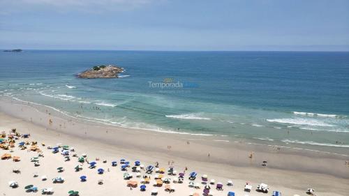 Centro Apartamento | Apto frente ao mar 3 qts, andar alto, excelente vista ao mar!