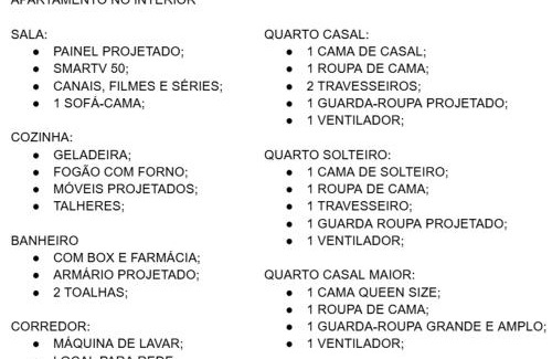 Portal do Sol Apartamento | Apto mobiliado e aconchegante - 3 quartos e 4 camas - Lazer completo e localização privilegiada