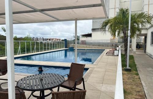 Portal do Sol Apartamento | Apto mobiliado e aconchegante - 3 quartos e 4 camas - Lazer completo e localização privilegiada