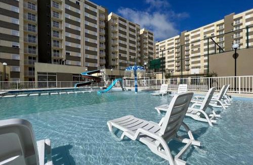 Sao Goncalo Apartamento | Apto NOVO Sensacional Acqua Park com Piscina e Garagem