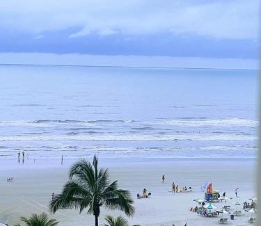 Real Apartamento | apto pé na areia vista Mar