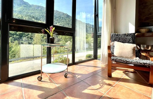Campo de Caso Apartamento | Apto rural LL con encanto,Wifi,chimenea y vistas