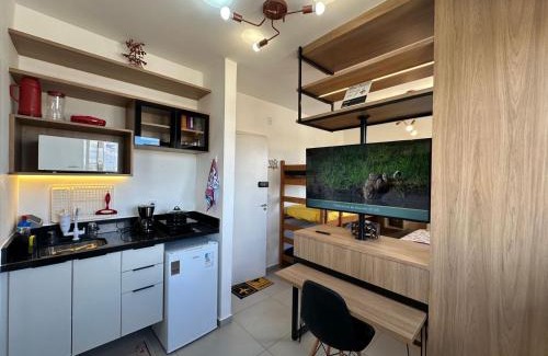 Sao Carlos Apartamento | APTO TESLA Novo,com Piscina e Ar condicionado