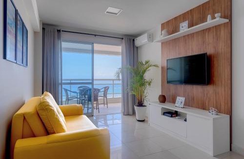 Rio Vermelho Apartamento | Apto Vista Mar- Clima, Conforto e Localização Top