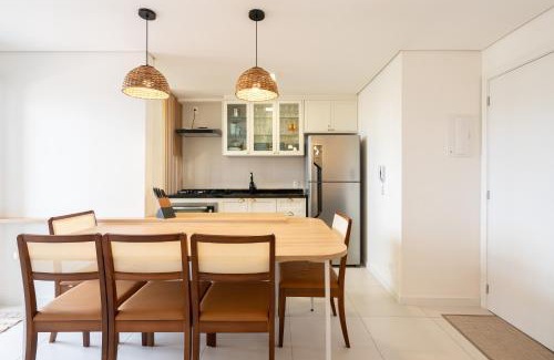 Itacolomi Apartamento | Aptos com 2 Quartos Piscina Churrasqueira Wi-Fi Ar Condicionado Vaga de Garagem a 500m Praia Ideal para Famílias ou Amigos Reserve Agora