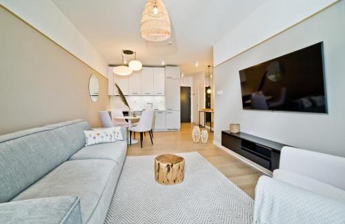 Kolobrzeg Apartamento | Aqua Resort Apartments-Aqua Park, Sauna, Jacuzzi Inclusive, Parking, Restaurant