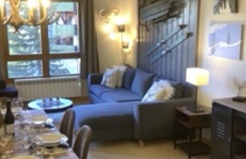Arc-1950 Chalet De Esquí | Arc 1950 - Apartamento de 2 dormitorios y 2 baños en ski out
