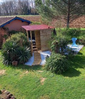 Labastide-Saint-Pierre Cama Y Desayuno | Arche de Lanoë jacuzzi
