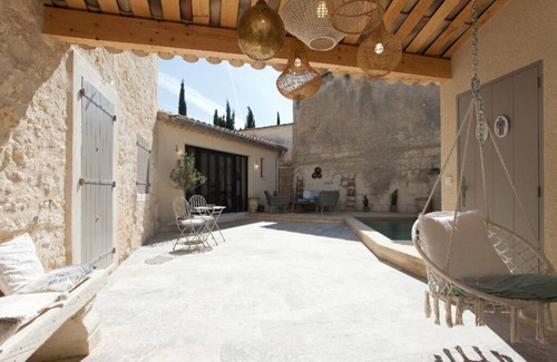 Fontvieille Casa | Casa de arquitecto en el centro del pueblo provenzal con piscina climatizada