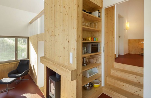 Schutz Casa | Casa de arquitecto, la construcción de casas de madera en 2015 sobre 4000 m2 de pradera previsión de tierras