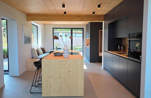 Schilksee Casa | Architect's house "Sturmvogel" in Kiel-Schilksee, direct beach location with sea view