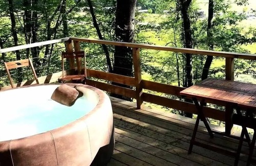Estipouy Casa | Domaine d'Escapa - Choza encaramada 3 habitaciones 6 personas